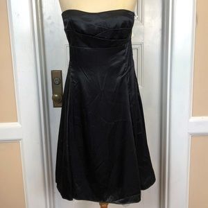 Short Black Homecoming Cocktail Dress